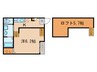 エルピーダ 1Kの間取り