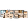 豊が丘貸家 3LDKの間取り