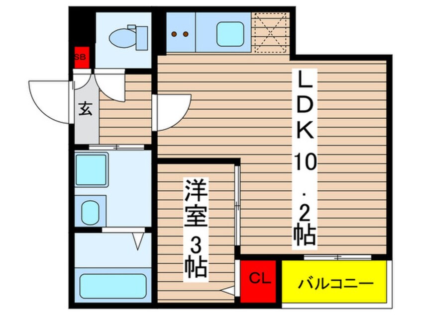 間取図 Jack hoshoⅡ