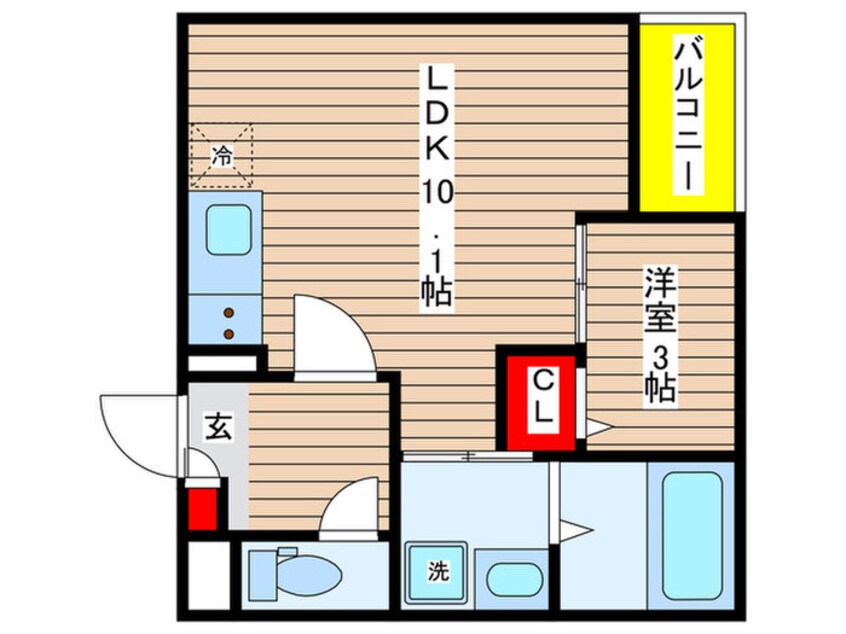 間取図 Jack hoshoⅡ