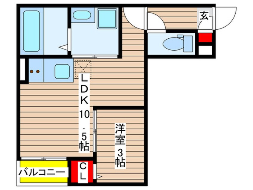 間取図 Jack hoshoⅠ