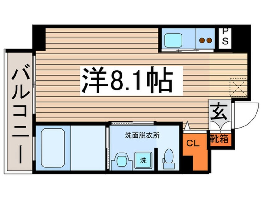 間取図 ユニファイ新瑞橋