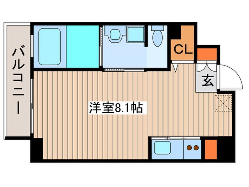 間取図 ユニファイ新瑞橋