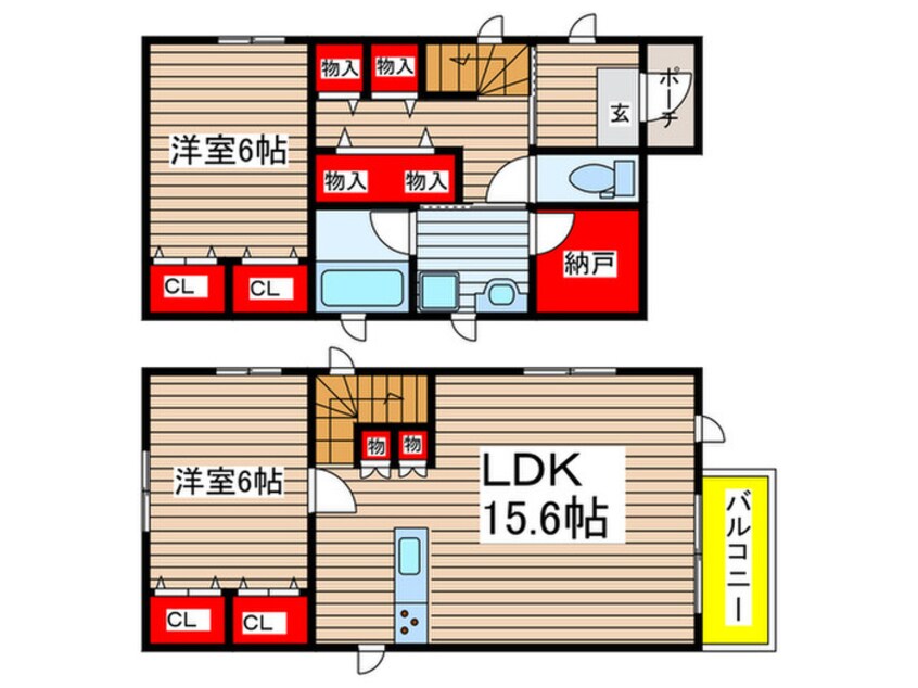 間取図 プライムアセット新栄