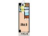 ハイム金山南 1Kの間取り