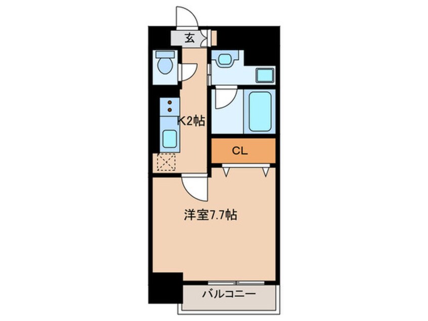 間取図 ル・シエル葵