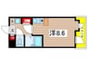 桜山アネックス 1Rの間取り