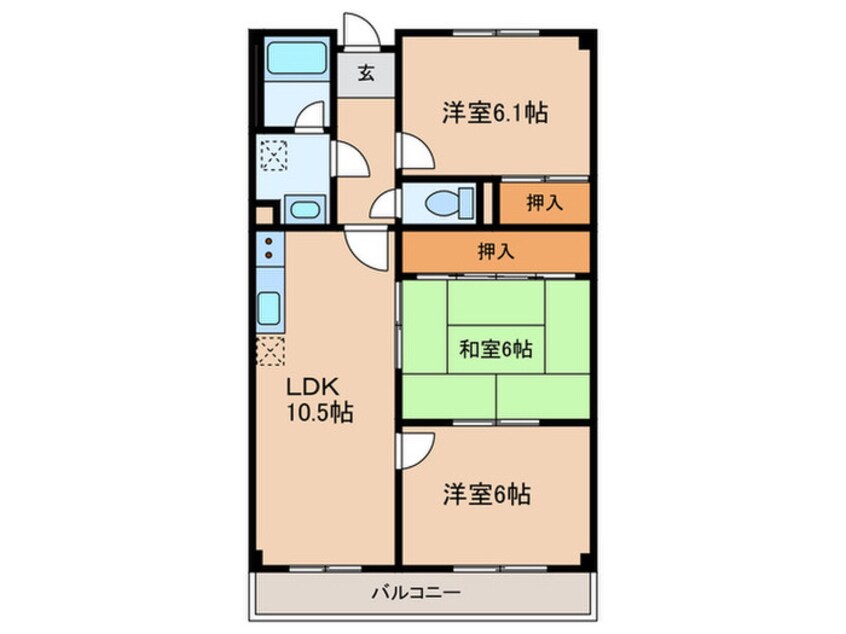 間取図 プルミエール