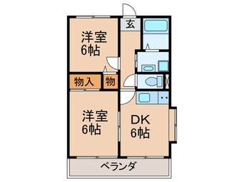 間取図 ビラ富が丘