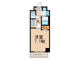 間取図 グリシーヌ名駅