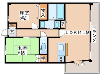 間取図 グランメ－ル香久山