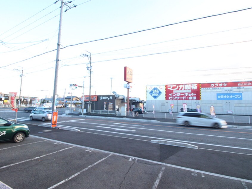 室内からの展望 サンポ－ト住吉