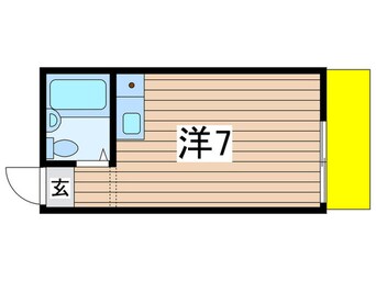 間取図 たつみコ－ポ