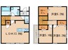 D-room下米野戸建賃貸　A棟 3LDKの間取り