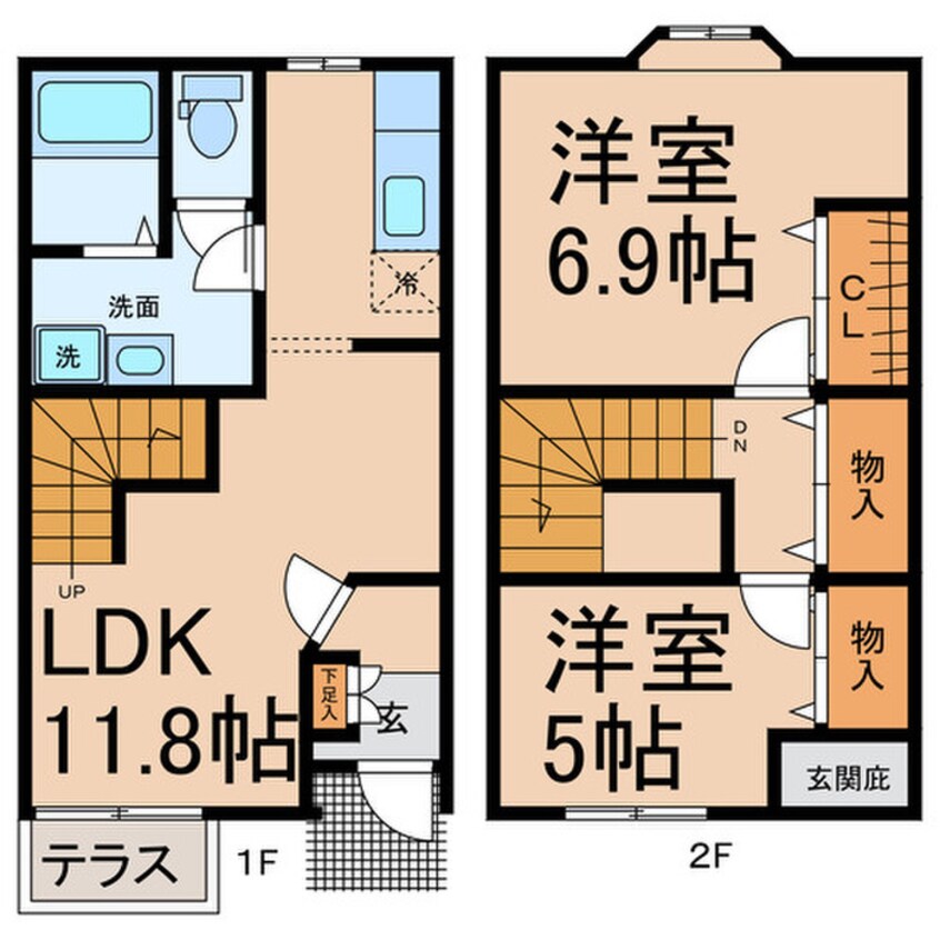 間取図 スプランドゥール・ガーデン