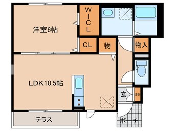 間取図 オーランジェＥ