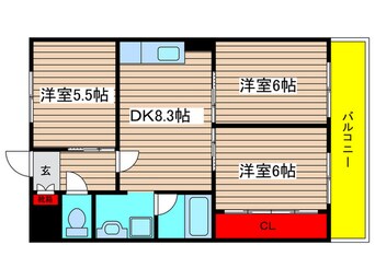 間取図 テラスレジデンス名古屋星崎