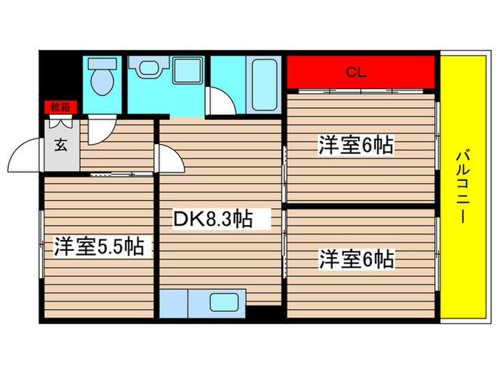 間取り図 テラスレジデンス名古屋星崎