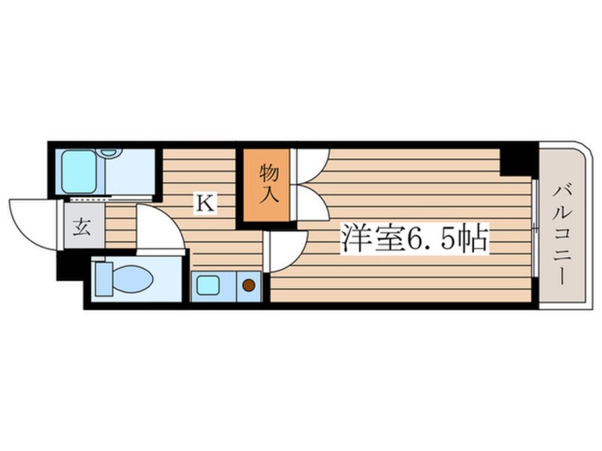 間取図 エクセレンスタマダ