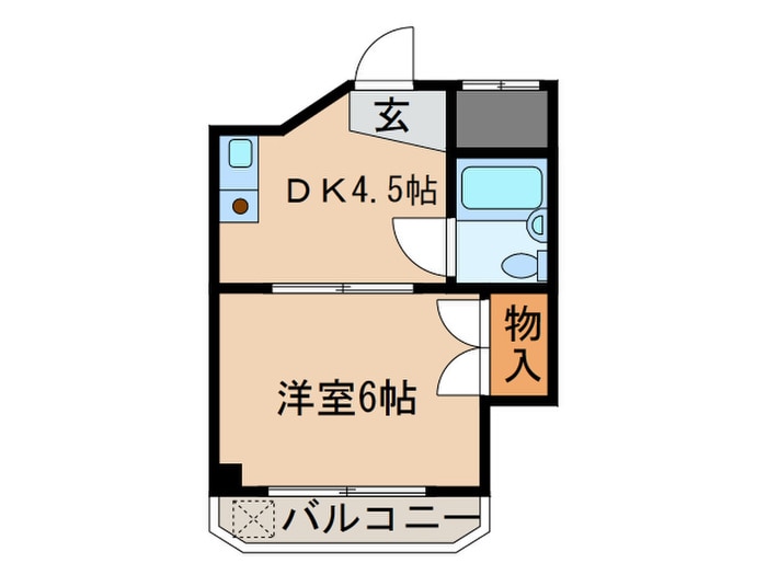 間取り図 エスポア－ル貴生