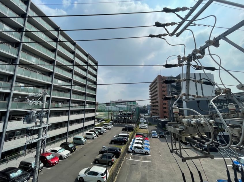 室内からの展望 エスポア－ル貴生