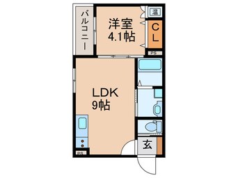 間取図 e-house 志賀本通