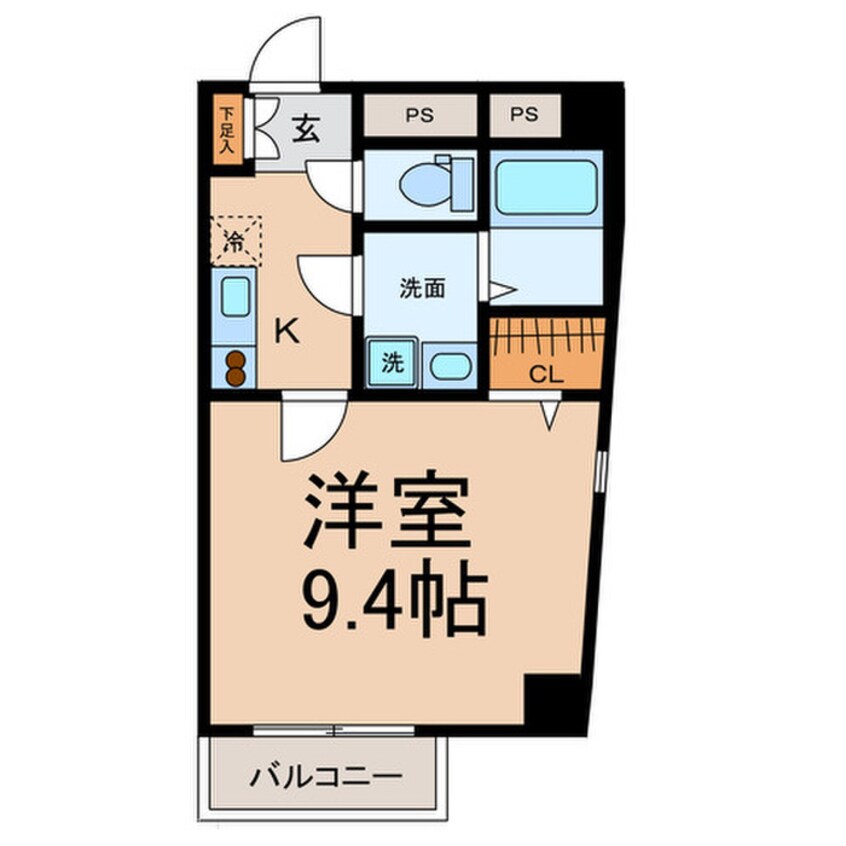 間取図 スカイコート葵