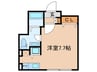 Branche葵 1Rの間取り