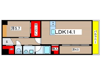間取図 アーチレジデンス川名駅前