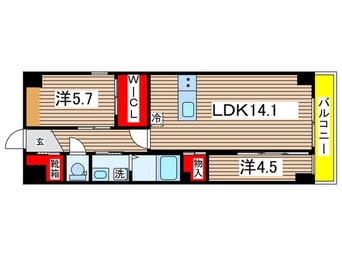 間取図 アーチレジデンス川名駅前