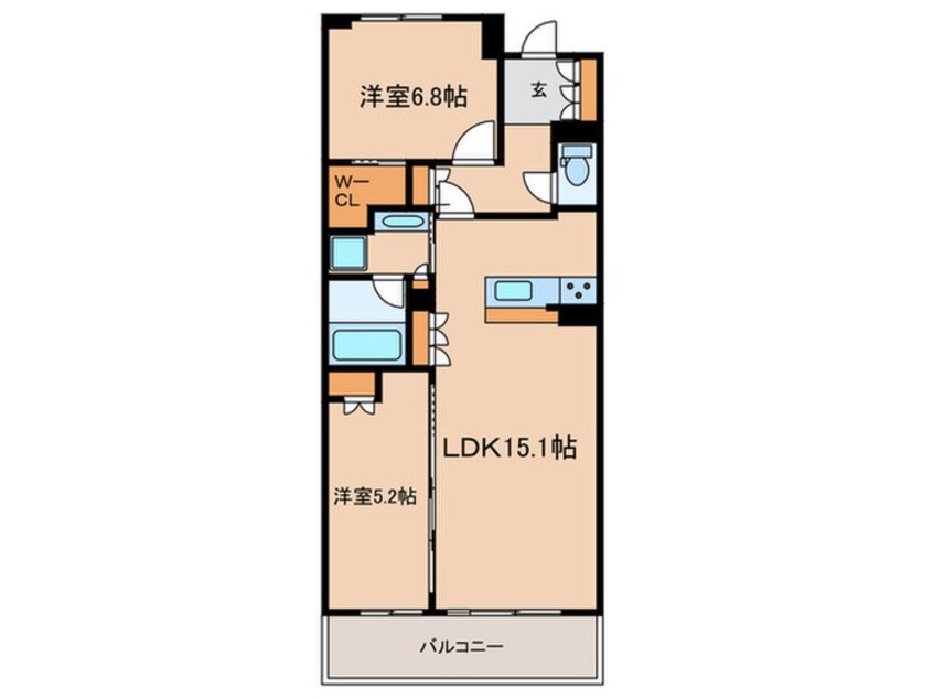 間取図 ザ・パークハウス名古屋(912)