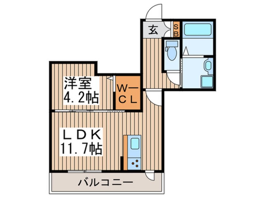 間取図 フォレナ瑞穂