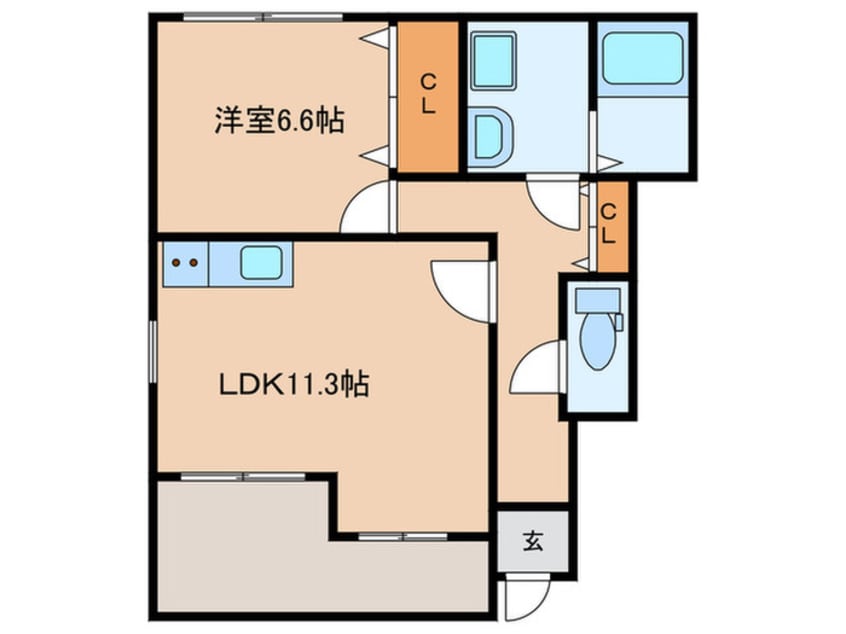 間取図 メルヴェーユ