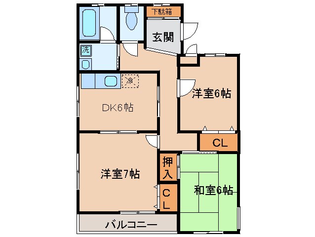 間取り図 PIAA　YOSHINO