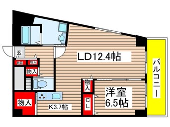 間取図 リベルテ鶴舞