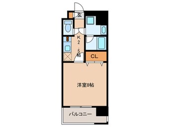 間取図 カレント茶屋が坂