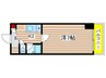 SLR吹上 1Kの間取り