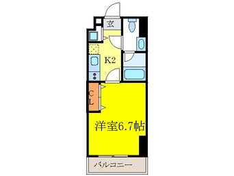 間取図 カレント今池