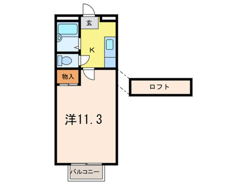 間取図 MAGNORIA HOUSE