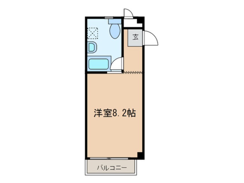 間取図 長谷川ﾋﾞﾙ 92