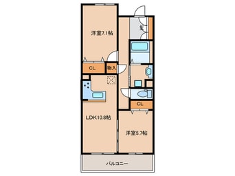 間取図 ﾊﾟｰｸﾎｰﾑｽﾞ刈谷ｻｻﾞﾝｹﾞｰﾄｳｴｽﾄ(502)