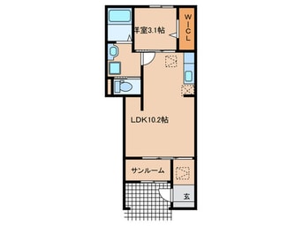 間取図 ヒカルサ刈谷東境町
