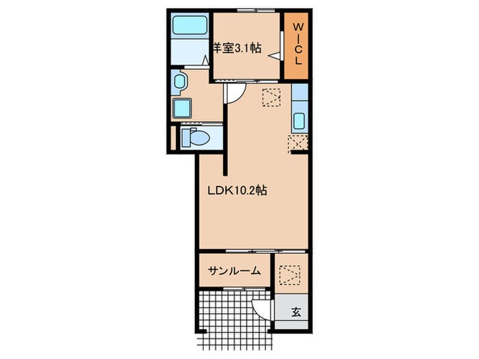 間取り図 ヒカルサ刈谷東境町