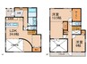 市が洞2丁目戸建 2LDKの間取り