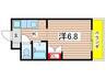 グランデール瑞穂 1Kの間取り