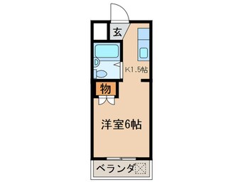 間取図 西富マンション