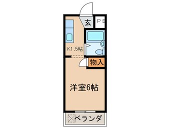 間取図 西富マンション