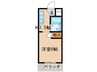 西富マンション 1Kの間取り