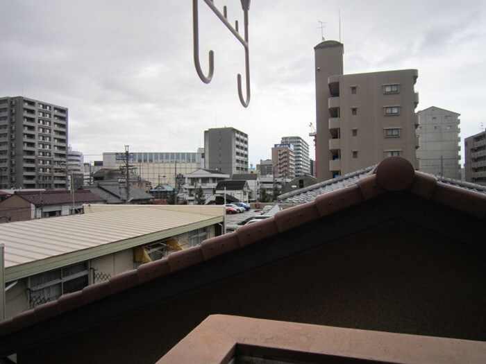 室内からの展望 西富マンション