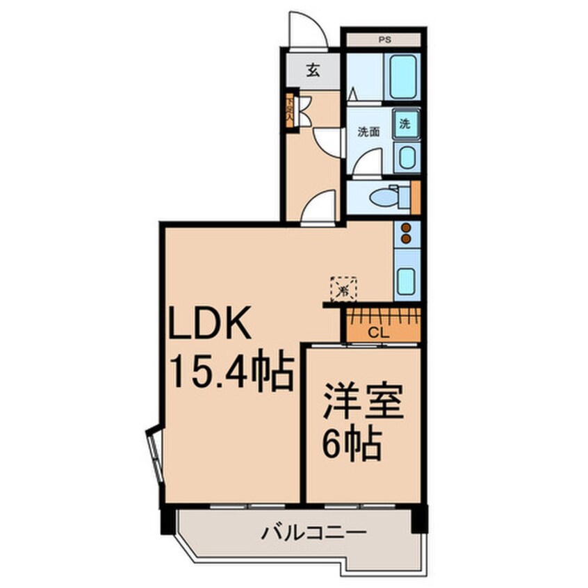 間取図 パール ラ・フォーレ